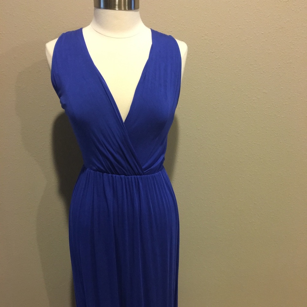 Cobalt blue maxi